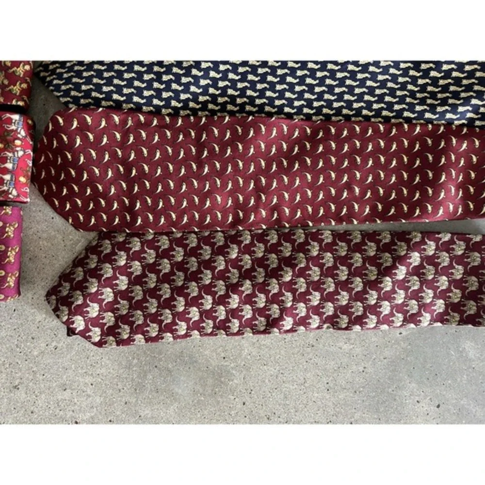 Brooks Brothers Makers Tie Necktie Lot Circus Animals Silk‎ VGUC